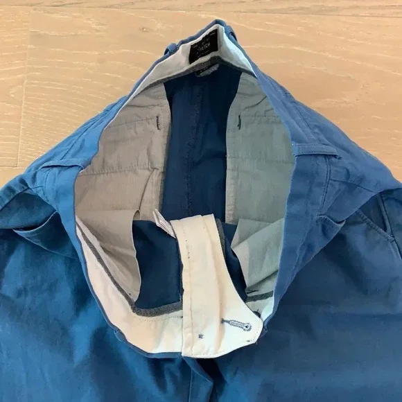 J Crew Men’s Blue Khaki Pants Golf Preppy Nice Dress Business Casual Size 30 - Picture 4 of 8